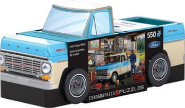 EuroGraphics Sestavljanka v pločevinasti škatli Pickup Truck 550 kosov