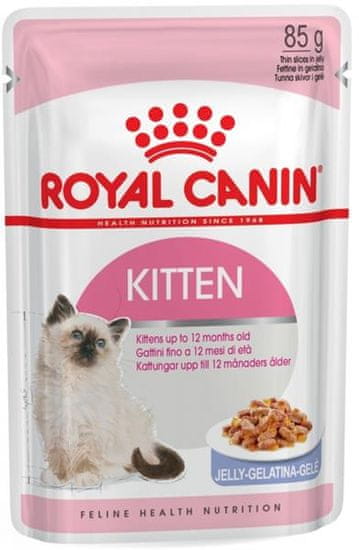 Royal Canin Feline Kitten Instinctive žepek, žele 85g