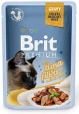 Brit Premium Cat Delicate Fillets in Gravy with Tuna - 85 g