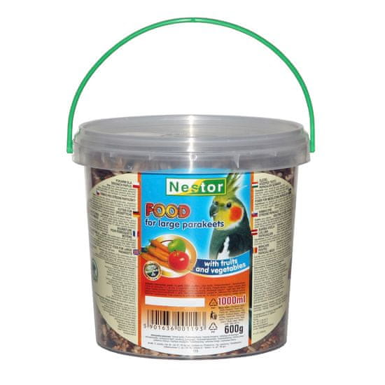 Nestor Hrana za papige s sadjem 1000ml / 600g