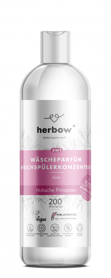 HERBOW Parfum / koncentrirani mehčalec za perilo 2v1 PRINCESS, za 200 pranj