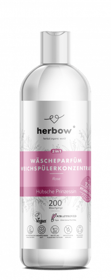 HERBOW Parfum / koncentrirani mehčalec za perilo 2v1 SHINING PRINCESS, za 200 pranj
