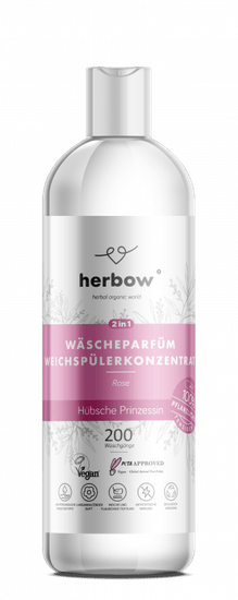 HERBOW Parfum / koncentrirani mehčalec za perilo 2v1 PRINCESS, za 200 pranj