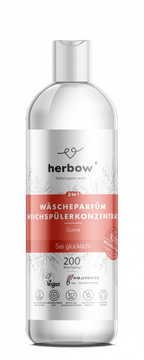 HERBOW Parfum / koncentrirani mehčalec za perilo 2v1 BE HAPPY, za 200 pranj