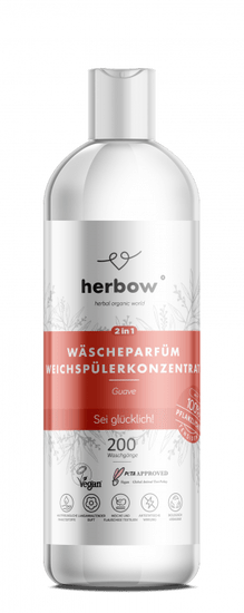HERBOW Parfum / koncentrirani mehčalec za perilo 2v1 BE HAPPY, za 200 pranj