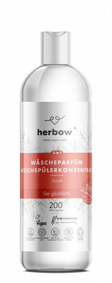 HERBOW Parfum / koncentrirani mehčalec za perilo 2v1 BE HAPPY, za 200 pranj