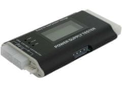 Delock Tester ATX source III (24-pin), LCD zaslon