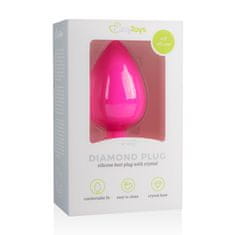 Easytoys Anal ANALNI ČEP Easytoys Diamond Large Pink 