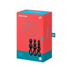 Satisfyer Anal Toys KOMPLET ANALNIH ČEPOV Satisfyer Booty Call Black
