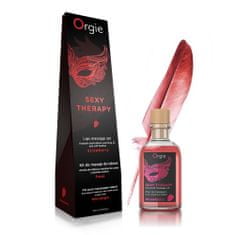 Orgie KOMPLET ZA MASAŽO Orgie Sexy Therapy Strawberry