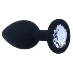 Intense ANALNI ČEP Intense Shelki Black Small 