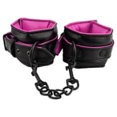 Bound To Please OKOVI ZA GLEŽNJE Bound To Please Pink & Black