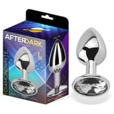 After Dark ANALNI ČEP After Dark Diamond White (L)