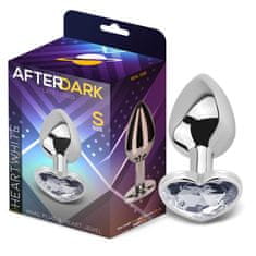 After Dark ANALNI ČEP After Dark Heart White (S)