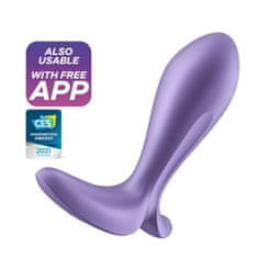 Satisfyer Anal Toys VIBRACIJSKI ANALNI ČEP Satisfyer Intensity Purple