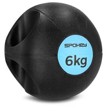 Spokey GRIPI Medicinbal z ročaji, 6 kg