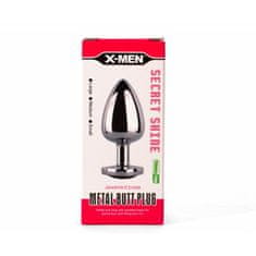 X-MEN ANALNI ČEP X-MEN Secret Shine Heart Red (L)