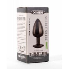X-MEN ANALNI ČEP X-MEN Secret Shine Metal Gun (L)