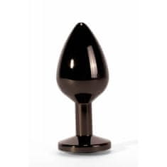 Erotic Collection Secret Shine Black Jewell analni čep 9,5 cm X-MEN
