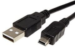 Goobay Kabel USB A(M) - miniUSB 5pin B(M), 1,5 m (Nikon UC-E4, UC-E5, Olympus CB-USB4, Fuji FZ05365-100)