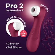 Satisfyer Air KLITORALNI STIMULATOR Satisfyer Pro 2 Gen 3 Red