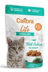Calibra Cat Life capsa Steriliziran losos v omaki 85g