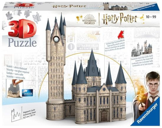 Ravensburger Harry Potter: Grad Bradavičarka - Astronomski stolp 540 kosov