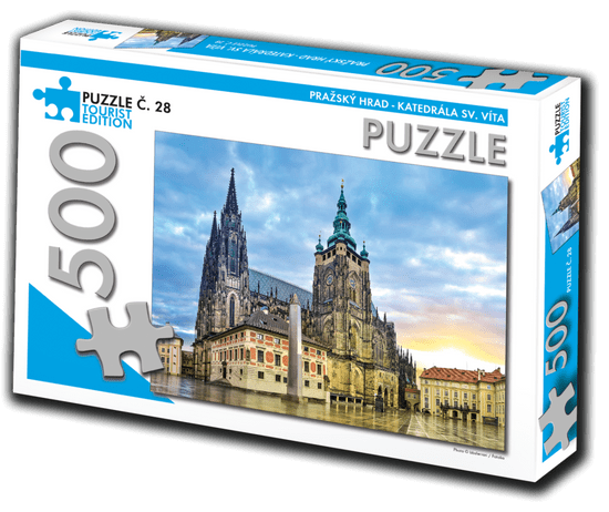 TOURIST EDITION Sestavljanka Katedrala svetega Vita, Praga 500 kosov (št. 28)