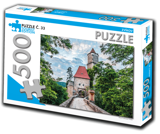 Tourist Edition Puzzle Zvíkov 500 kosov (št. 33)