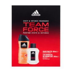 Adidas Team Force Set toaletna voda 100 ml + gel za prhanje 250 ml za moške