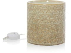 Yankee Candle Aromalampa Scenterpiece Belmont Lattice Glazirana keramika