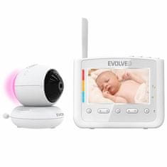 Evolveo BabyMonitor NL4, Otroški monitor z nočno lučjo in vrtljivo kamero