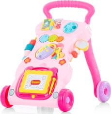 Chipolino Interaktivni sprehajalec Funny Pink