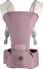 Chipolino Hip Star Baby Carrier Rožna voda