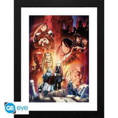 AbyStyle Uokvirjen plakat Fullmetal Alchemist - Key Art