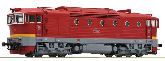 ROCO Diesel lokomotiva Rh T 478.3 Brejlovec ČSD, digitalna - 72947