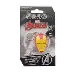 obesek za ključe Iron Man z lučko
