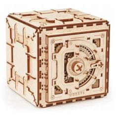 UGEARS Igrača 3D lesena mehanska sestavljanka Safe