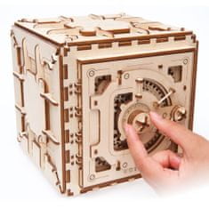 UGEARS Igrača 3D lesena mehanska sestavljanka Safe