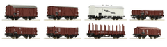 ROCO Komplet tovornjakov 8 kosov DRG - 44003