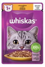 Whiskas Kapsule . Jedro piščanca v želeju 85g