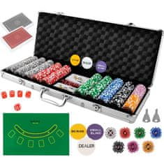 Iso Trade poker - 500 žetonov v kovčku hq