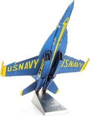 Metal Earth 3D sestavljanka F,A-18 Super Hornet - Modri angeli (ICONX)