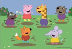 Dino Svinja PEPPA IN KAMARADI 2x48 sestavljanka