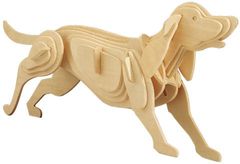 Lesena igrača, WCK 3D sestavljanka Lovski pes