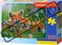 Castorland Fox Dreaming Puzzle 100 kosov