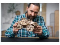 UGEARS 3D lesena mehanska sestavljanka gosenično terensko vozilo