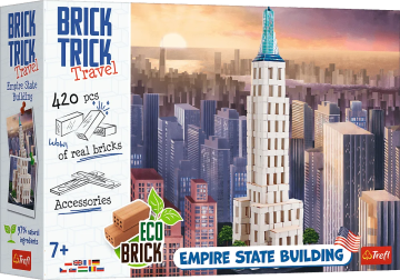 Trefl BRICK TRICK Potovanje: Empire State Building XL 420 kosov