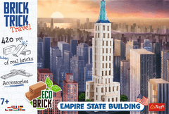 Trefl BRICK TRICK Potovanje: Empire State Building XL 420 kosov
