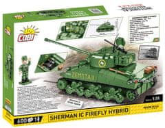 Cobi 2276 II. svetovna vojna Sherman Ic Firefly Hybrid, 1:35, 608 k, 1 f